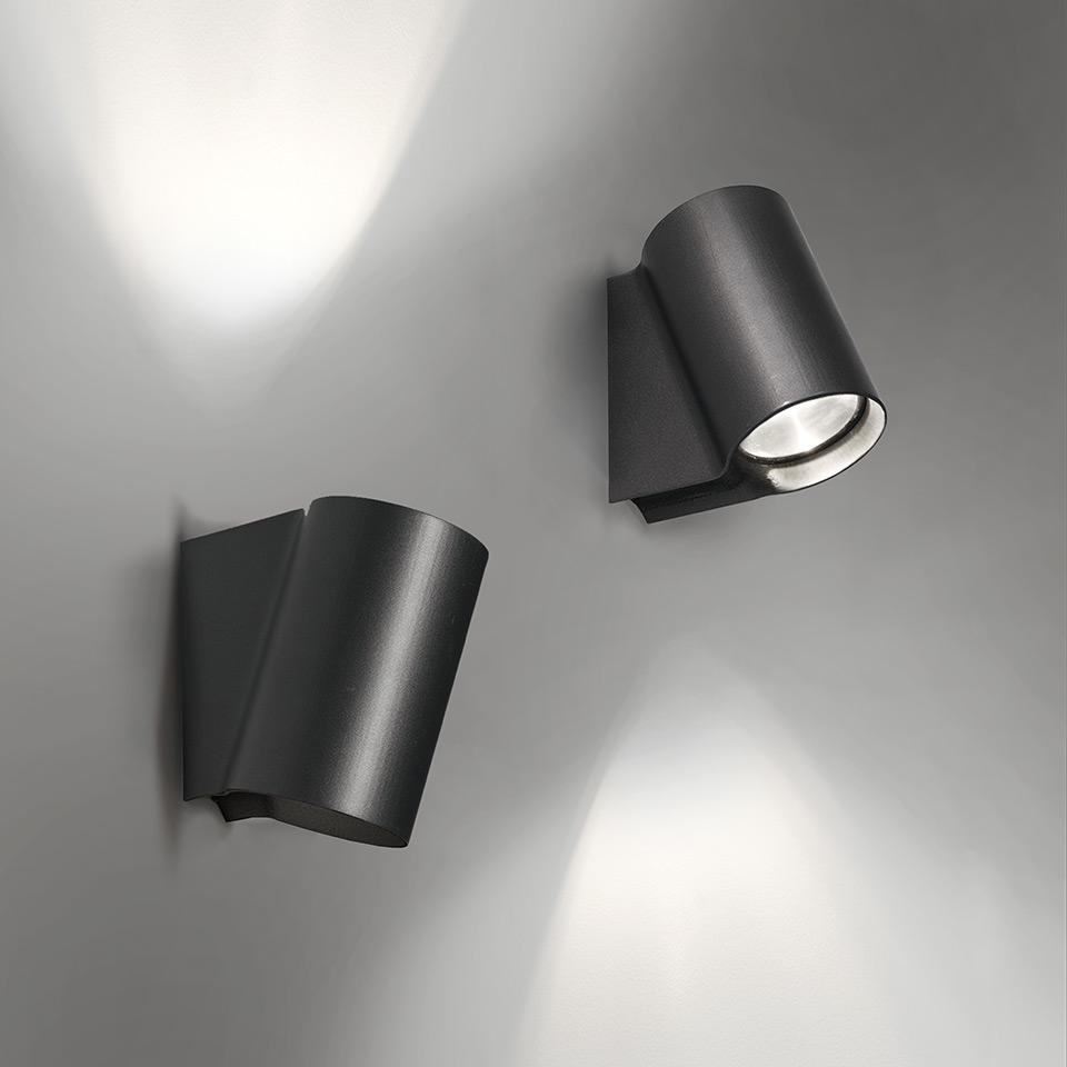 Artemide Oblique Outdoor Wall Light