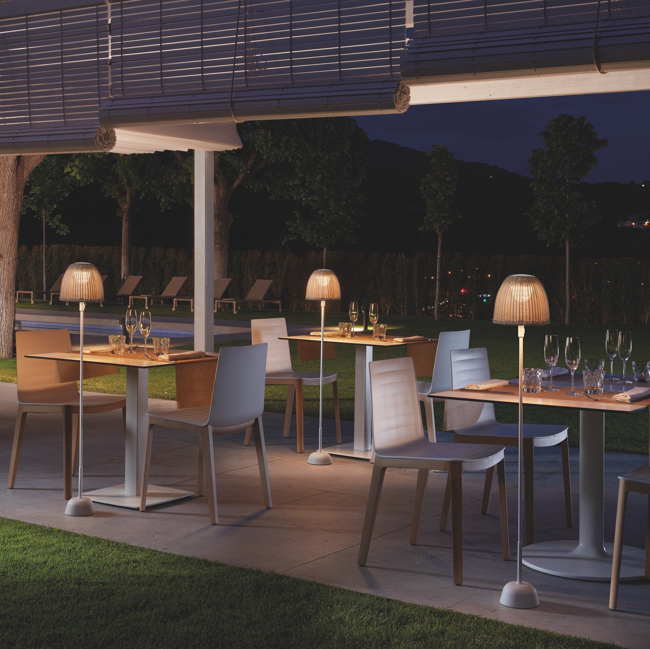 Bover Atticus Portable Outdoor Floor Lamp (P/114/R)