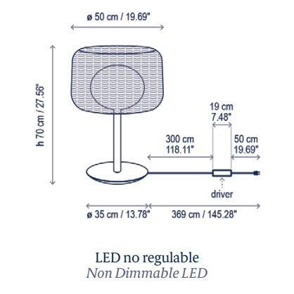 Bover Fora M Outdoor Table Lamp