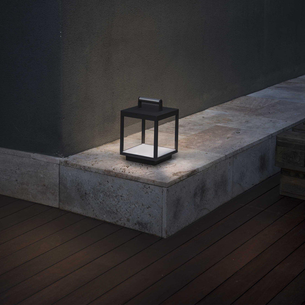 Faro Barcelona Kerala Dark Grey Portable LED Lamp