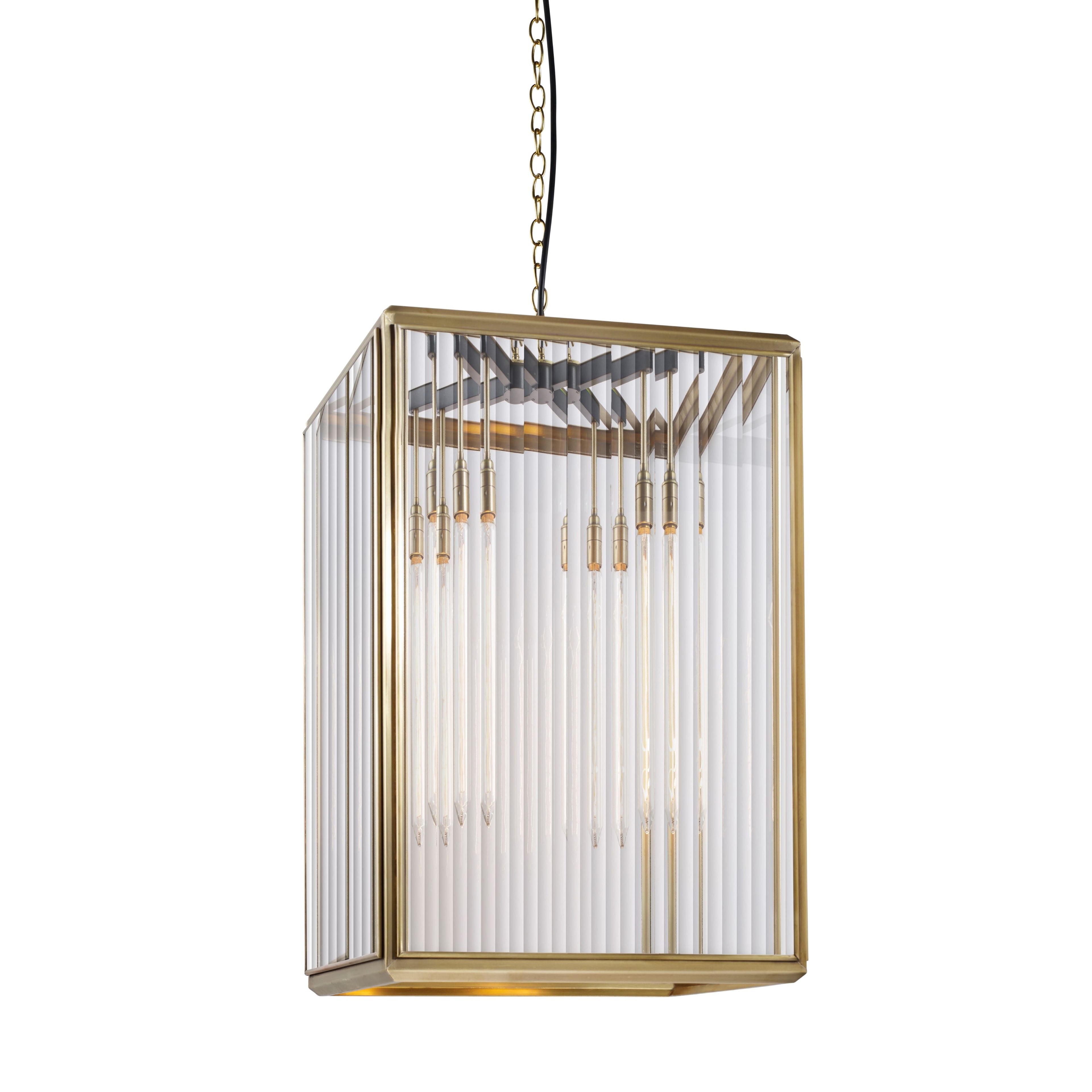 J. Adams & Co Hazel Lantern Large Pendant Light