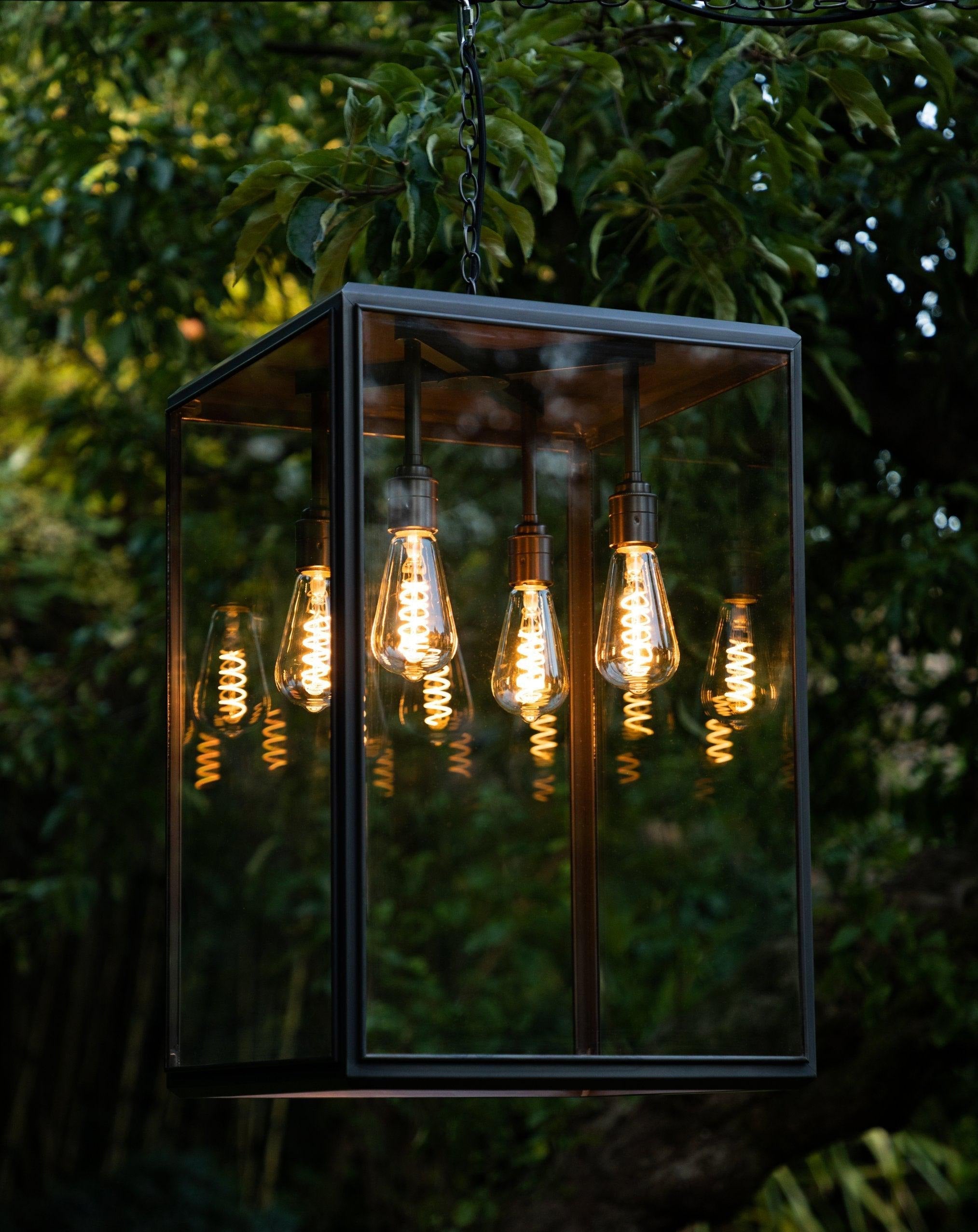 J. Adams & Co Hazel Lantern Large Pendant Light