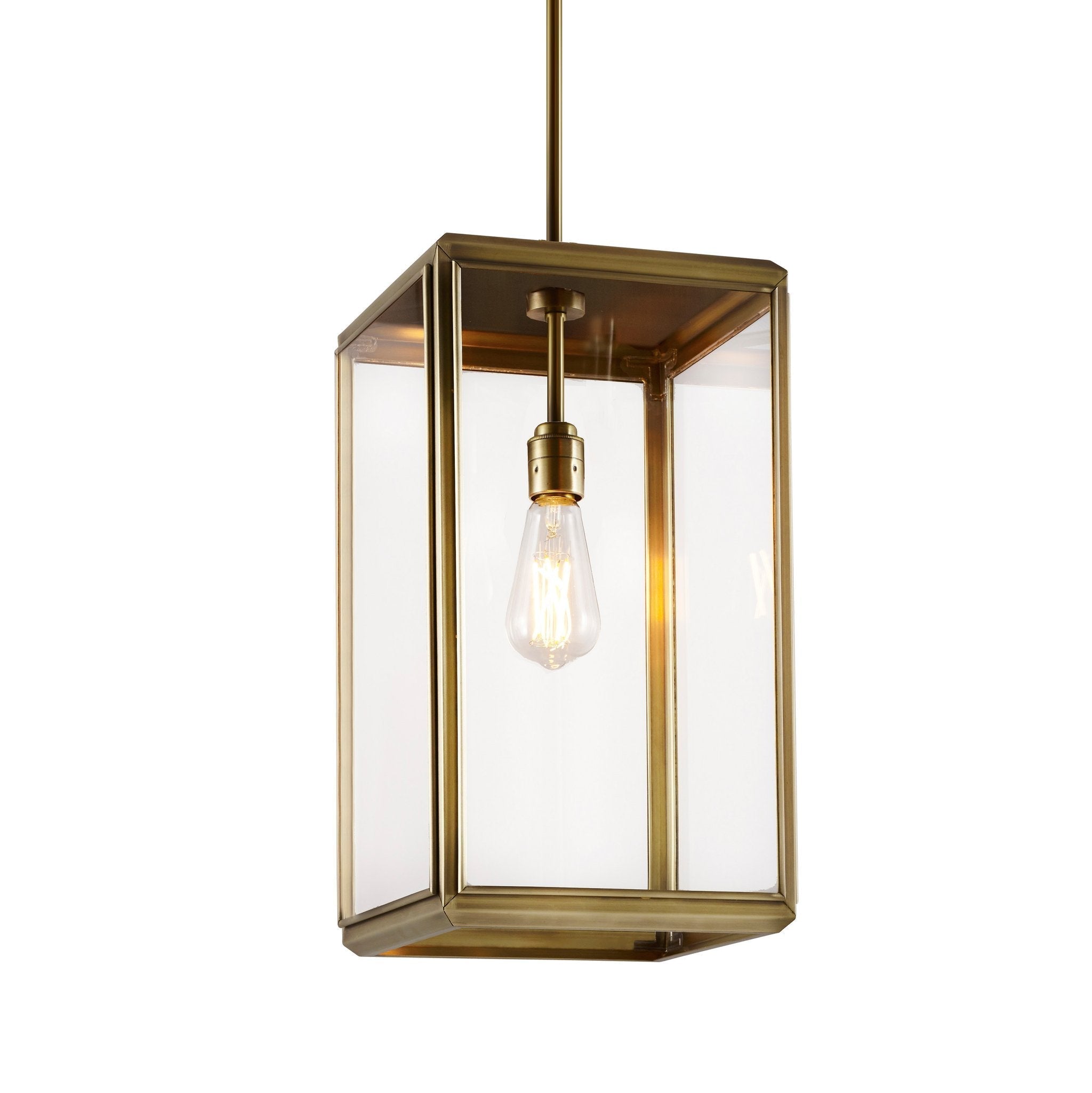 J. Adams & Co Hazel Lantern Small Pendant Light