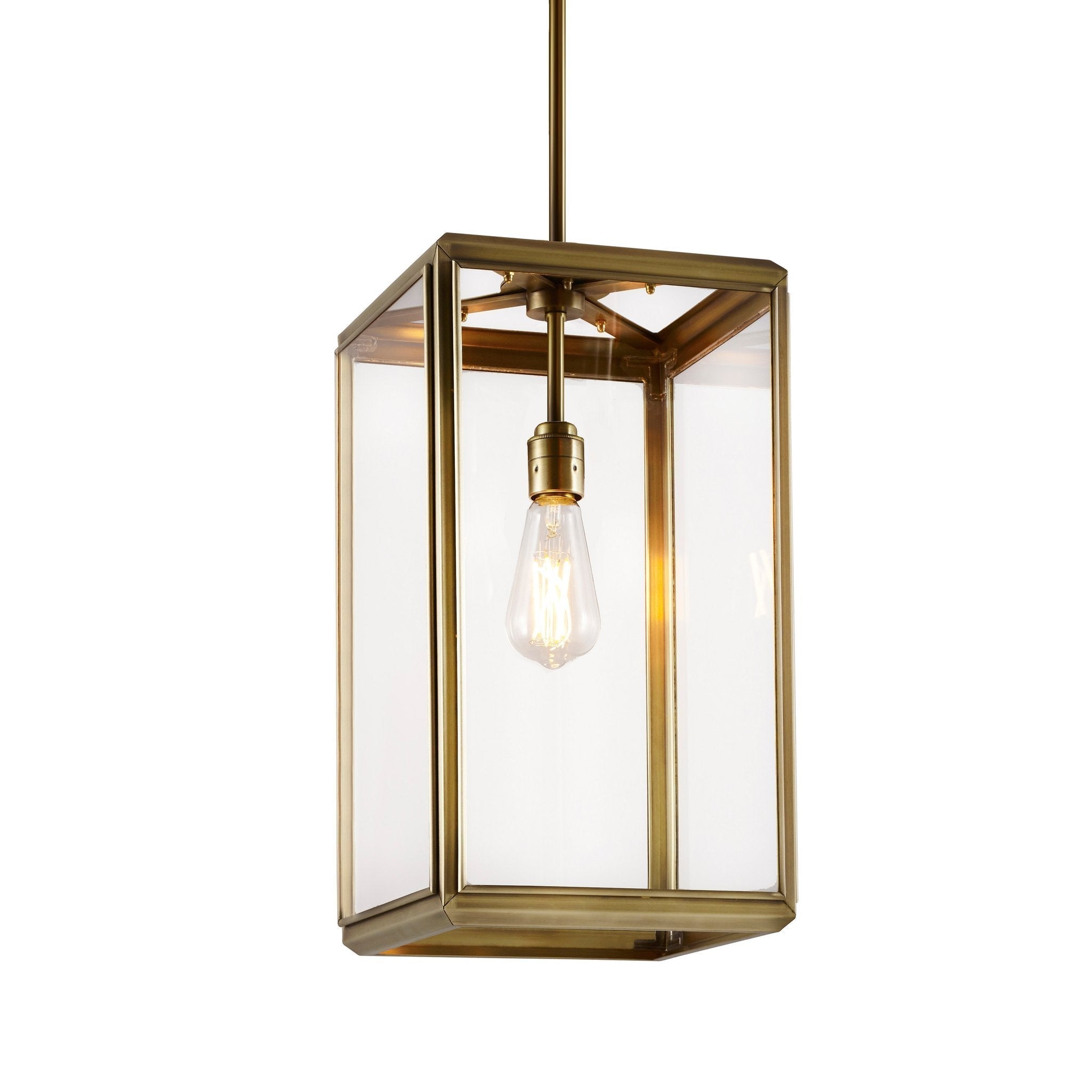 J. Adams & Co Hazel Lantern Small Pendant Light