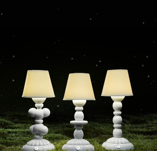 Lladro Cactus Firefly Table Lamp