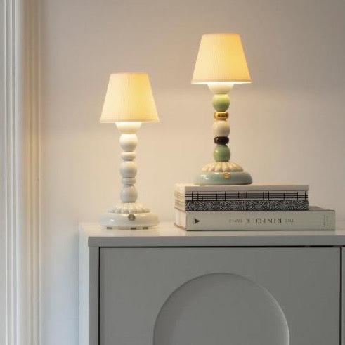 Lladro Palm Firefly Golden Fall Table Lamp