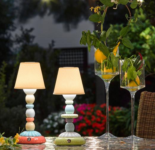 Lladro Palm Firefly Table Lamp