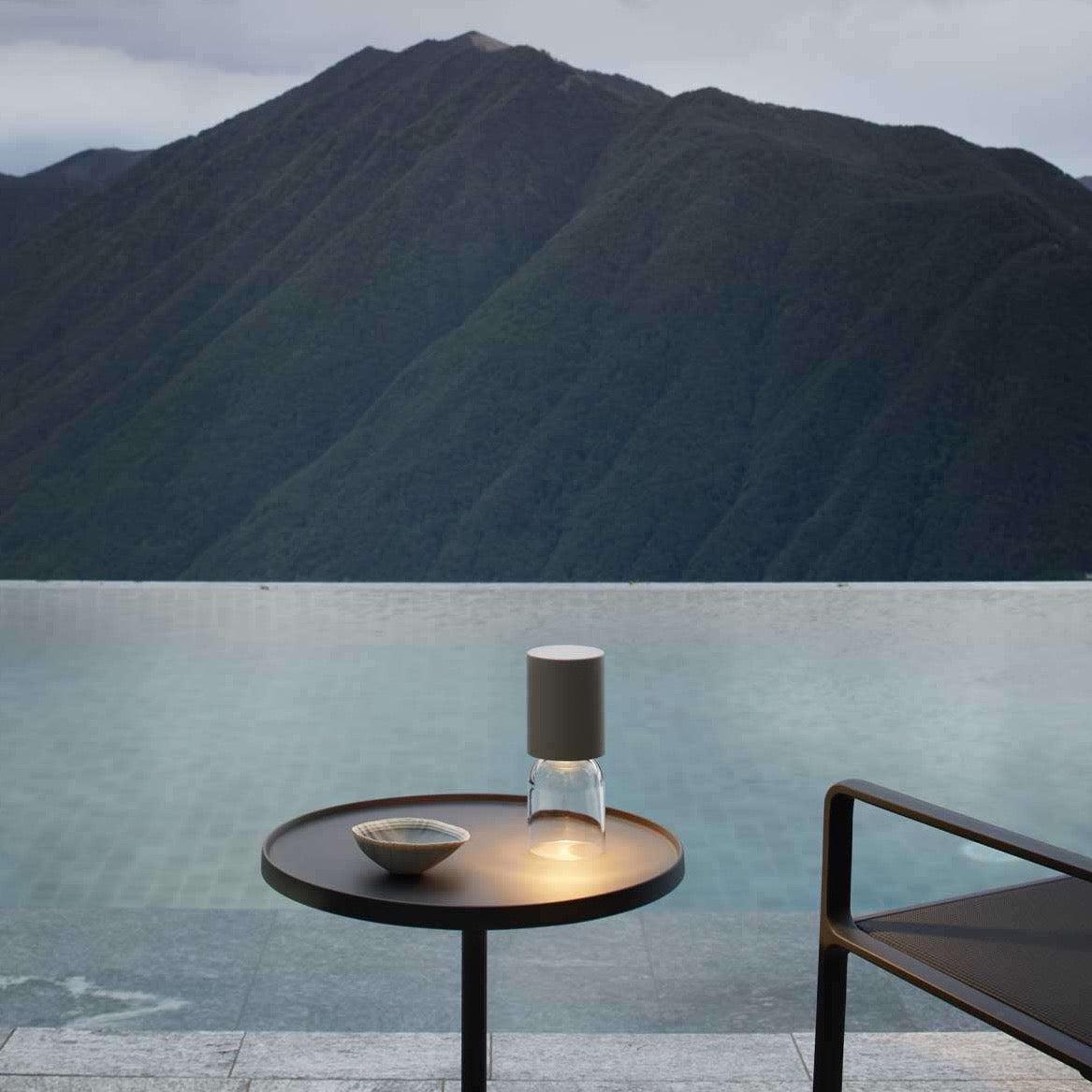 Luceplan Nui Mini Portable Outdoor Table Lamp