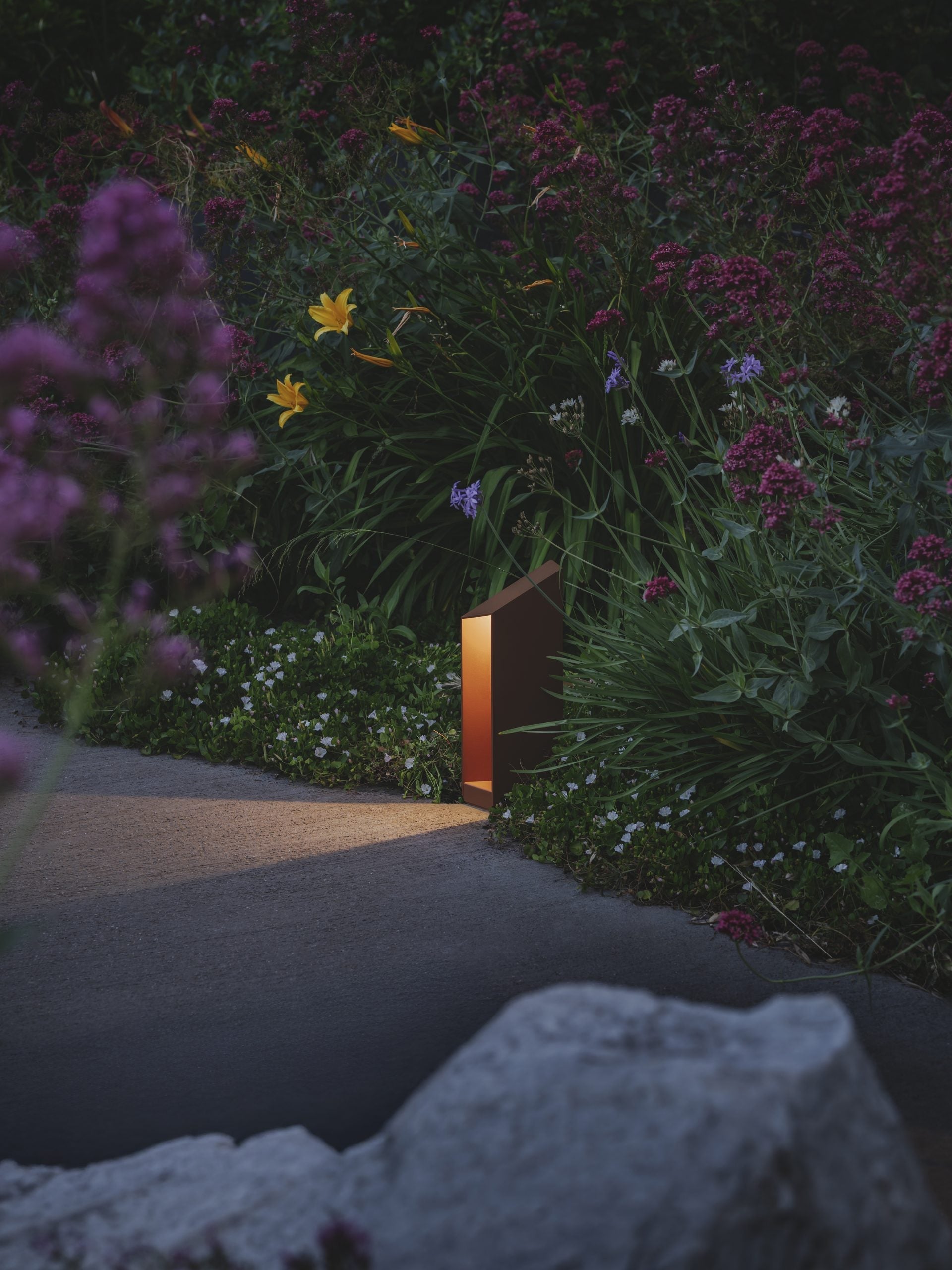 Marset Domus Bollard Outdoor Floor Lamp
