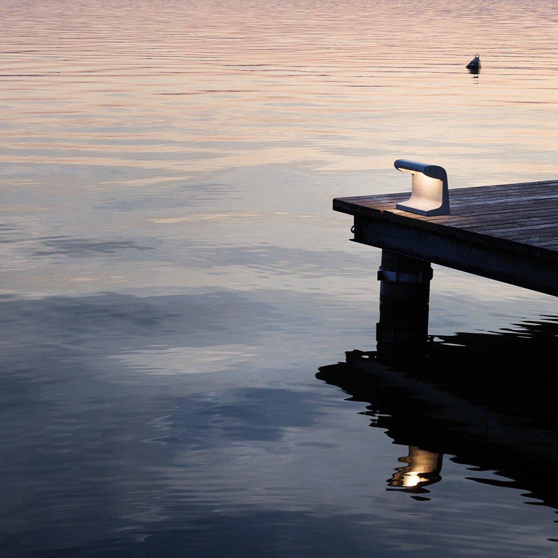 Nemo Borne Béton Petite Outdoor Table Lamp