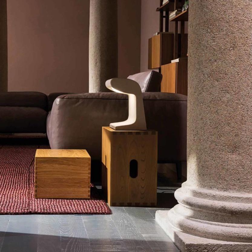 Nemo Borne Béton Petite Outdoor Table Lamp