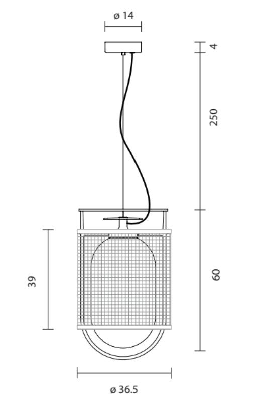 Parachilna Denglong Suspension Light